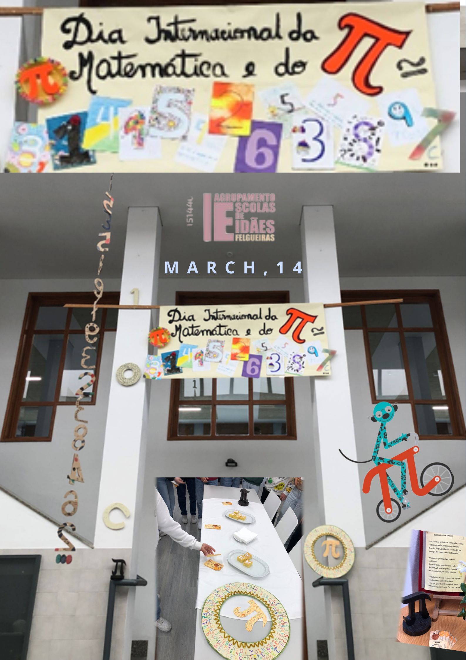 Dia Internacional da Matemática e dia do π